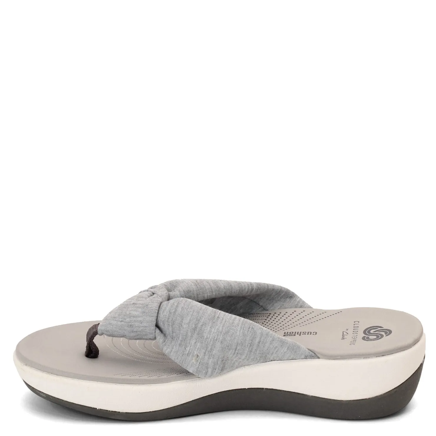 Flip Flops*Clarks Women's , Arla Glison Thong Sandals Heather Grey