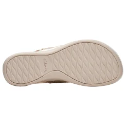 Wedges*Clarks Women's , Arla Stroll Sandal Beige Combi