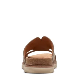 Footbed Sandals*Clarks Women's , Arwell Walk Sandal Stone Nubuck