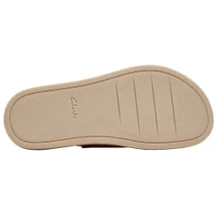 Footbed Sandals*Clarks Women's , Arwell Walk Sandal Stone Nubuck
