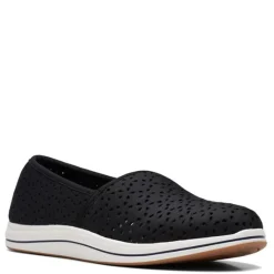 Fashion & Street*Clarks Women's , Breeze Emily Slip-On Black