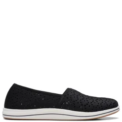 Fashion & Street*Clarks Women's , Breeze Emily Slip-On Black