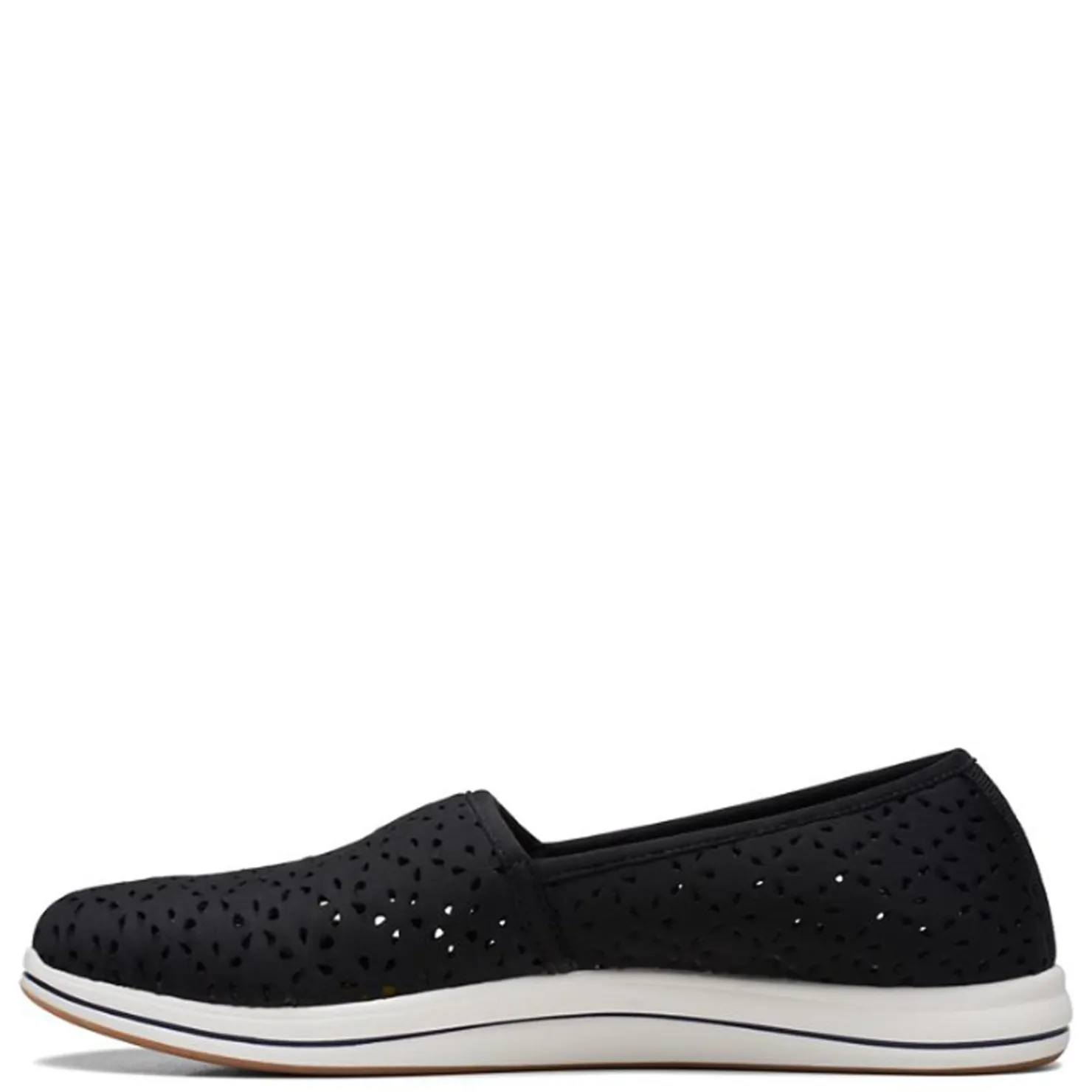 Fashion & Street*Clarks Women's , Breeze Emily Slip-On Black