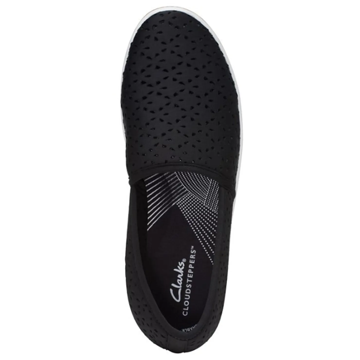Fashion & Street*Clarks Women's , Breeze Emily Slip-On Black