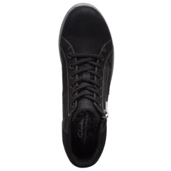 Fashion & Street*Clarks Women's , Breeze Glide Sneaker Black