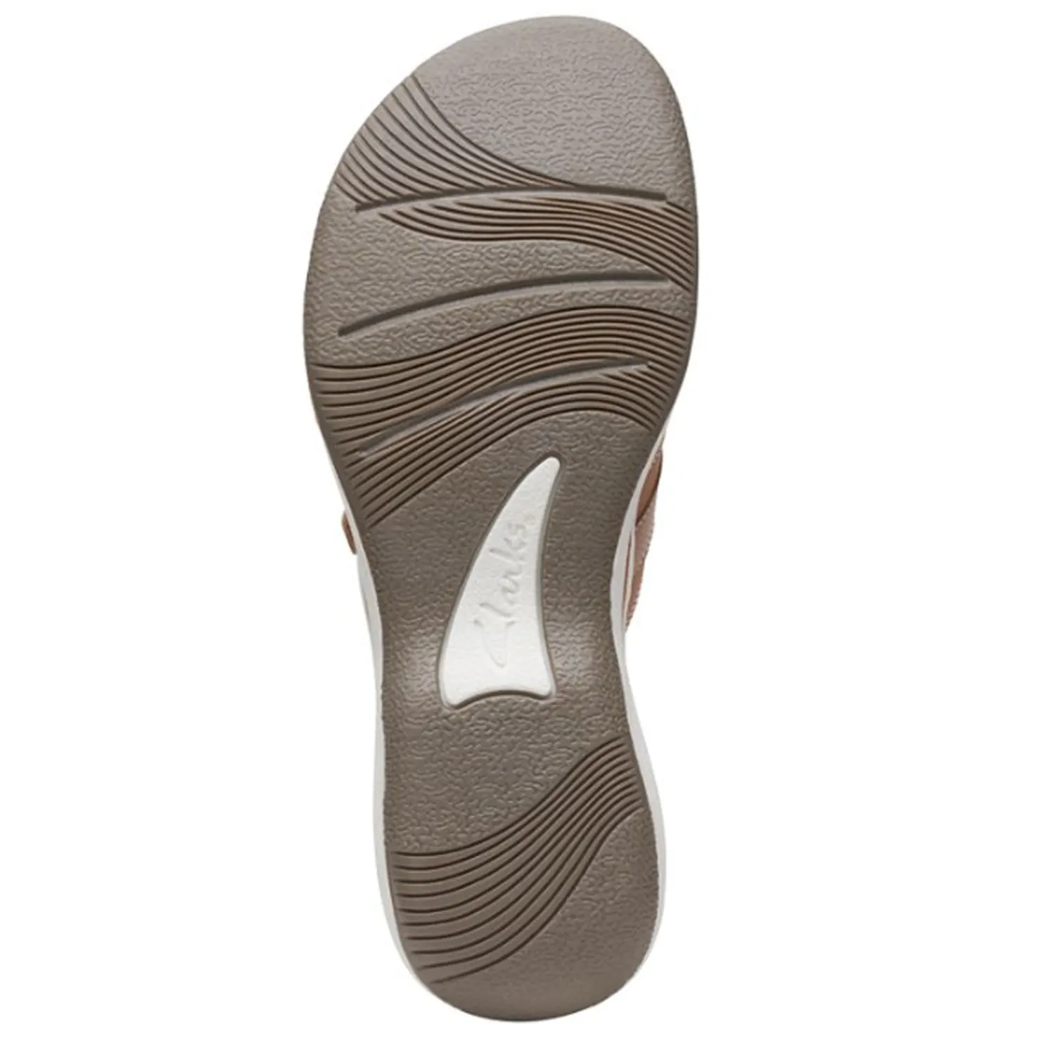 Flip Flops*Clarks Women's , Breeze Sea Sandal Beige