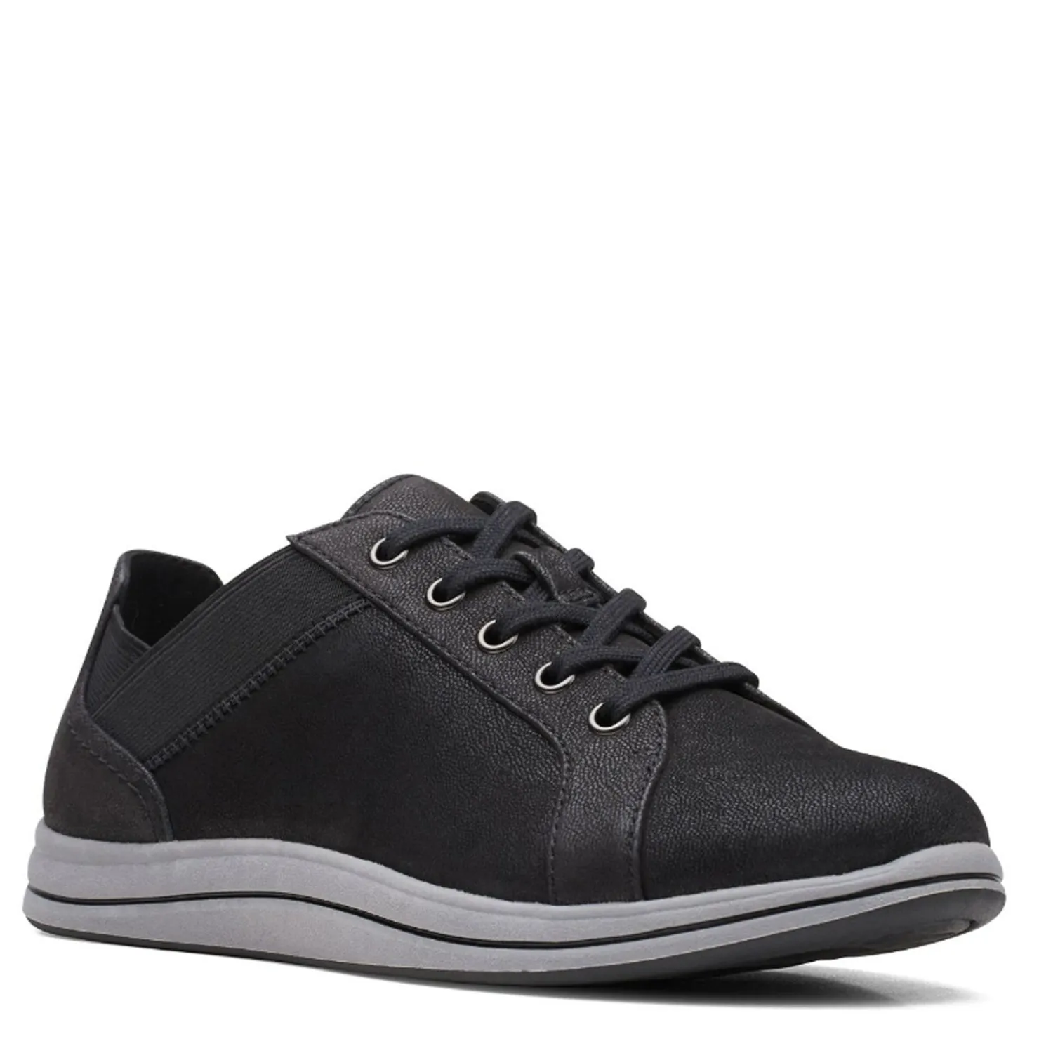 Fashion & Street*Clarks Women's , Breeze Sky Slip-On Black