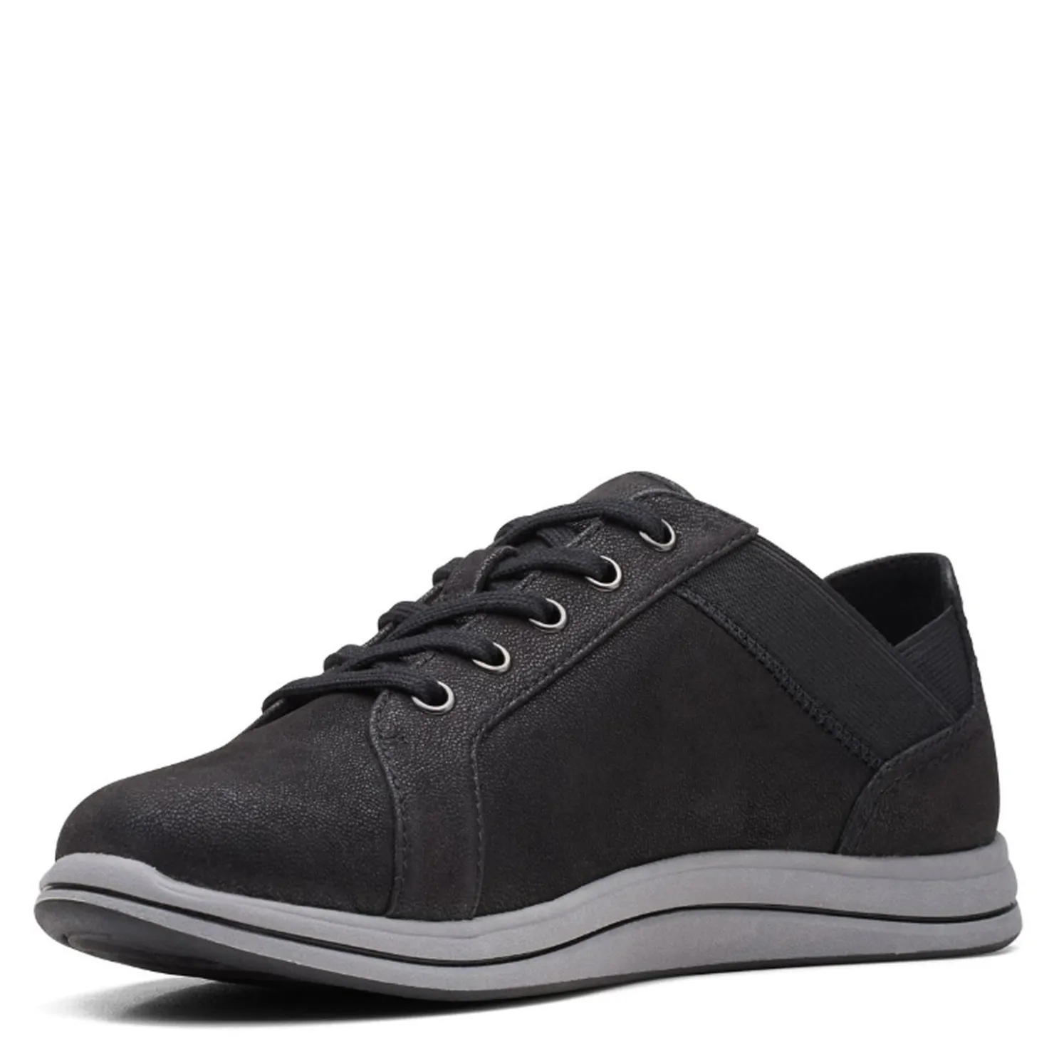 Fashion & Street*Clarks Women's , Breeze Sky Slip-On Black