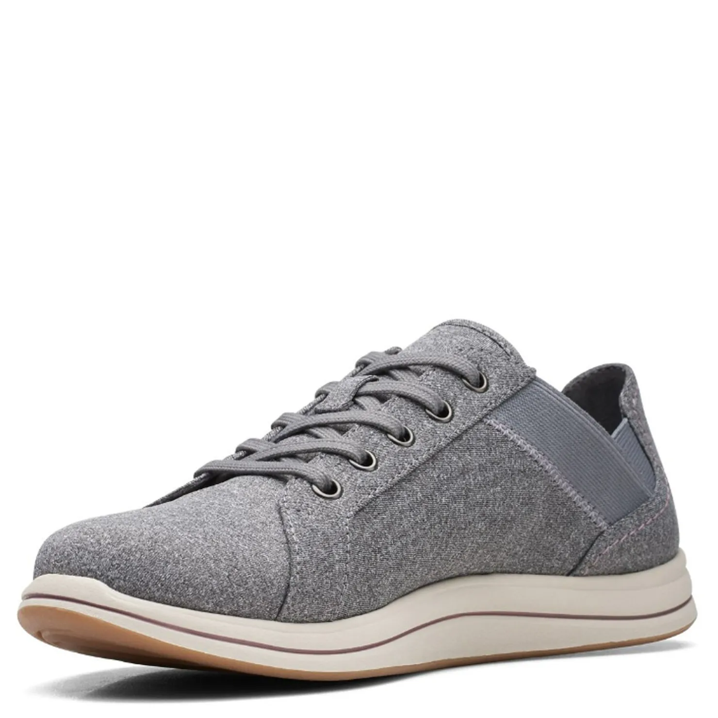 Fashion & Street*Clarks Women's , Breeze Sky Slip-On Grey