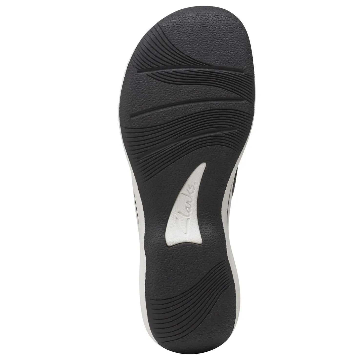 Flip Flops*Clarks Women's , Brinkley Flora Sandal Black