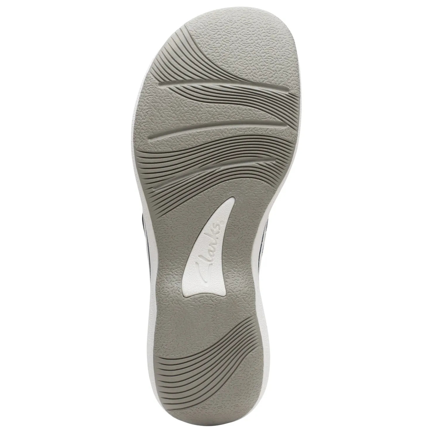Footbed Sandals*Clarks Women's , Brinkley Keely Sandal Navy