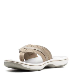 Footbed Sandals*Clarks Women's , Brinkley Keely Sandal Greystone