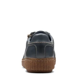 Fashion & Street*Clarks Women's , Caroline Janna Sneaker Dark Blue