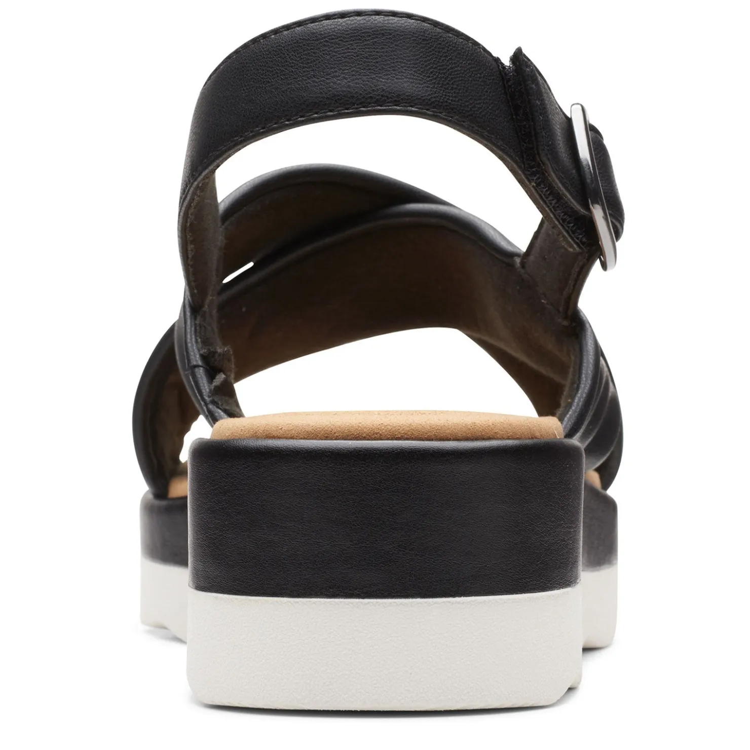 Wedges*Clarks Women's , Clara Cove Sandal Black