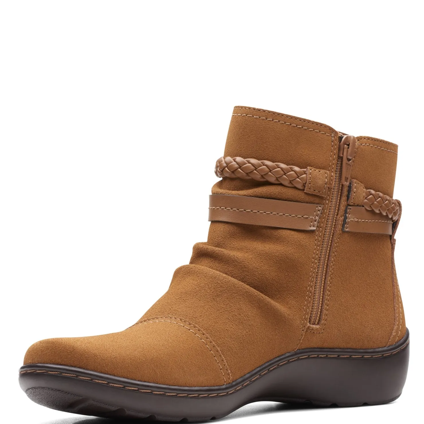 Women's , Cora Braid Boot|Clarks Outlet