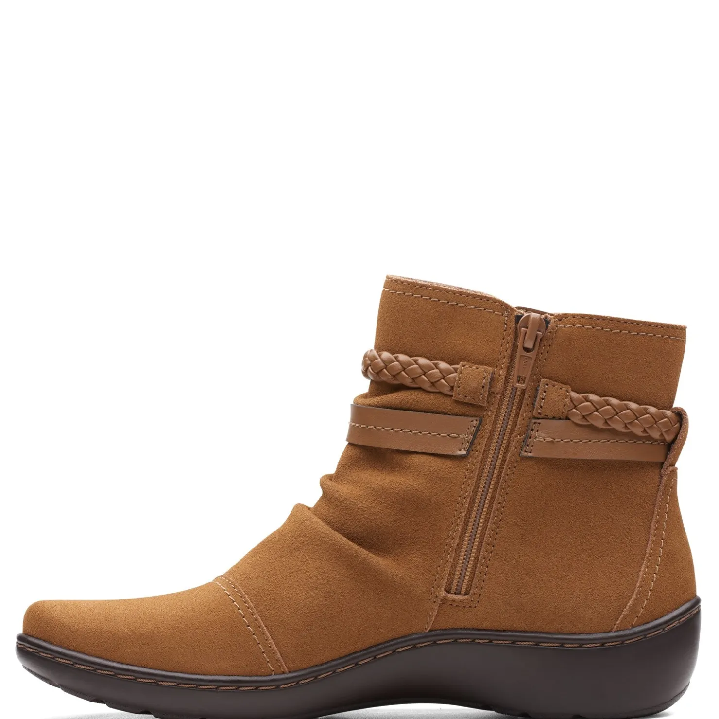 Women's , Cora Braid Boot|Clarks Outlet