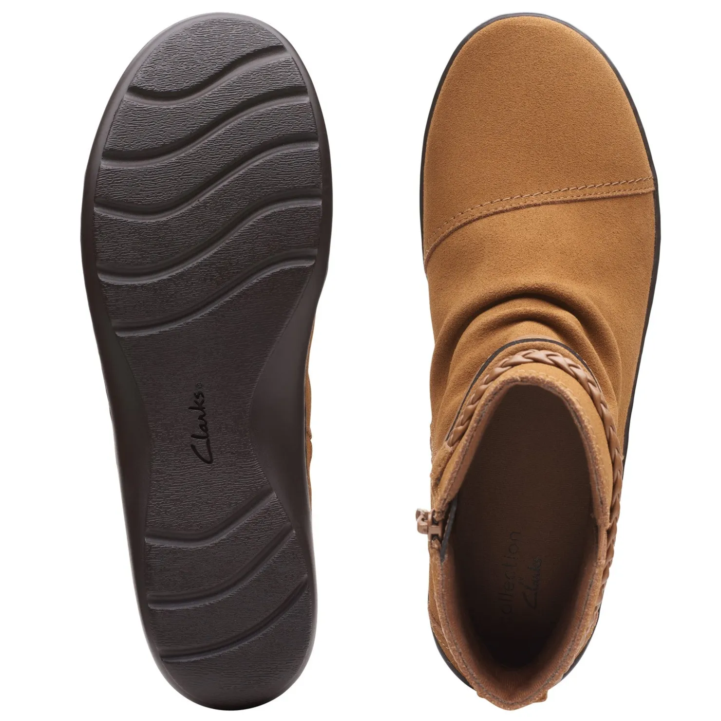 Women's , Cora Braid Boot|Clarks Outlet
