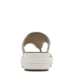 Flip Flops*Clarks Women's , Drift Way Sandal Stone