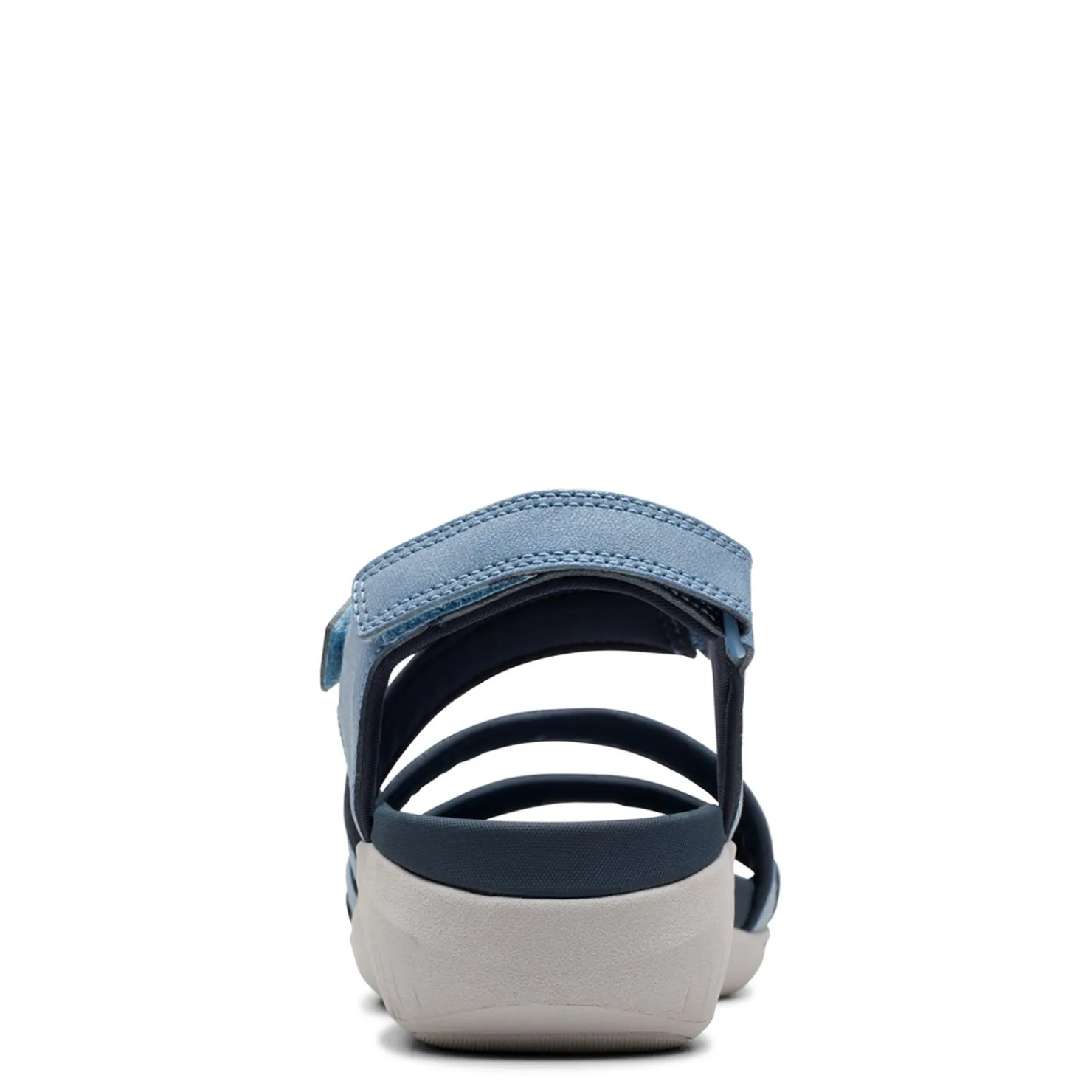 Wedges*Clarks Women's , Glide Hi Ella Sandal Denim