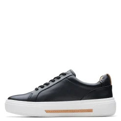 Fashion & Street*Clarks Women's , Hollyhock Walk Sneaker Black Leather