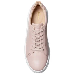 Fashion & Street*Clarks Women's , Hollyhock Walk Sneaker Rose Leather