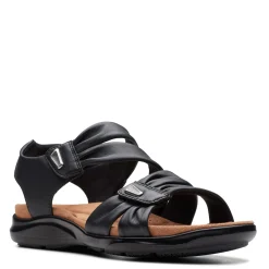 Footbed Sandals*Clarks Women's , Kilty Ave Sandal Black