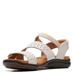 Footbed Sandals*Clarks Women's , Kilty Way Sandal White