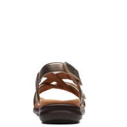 Footbed Sandals*Clarks Women's , Kitly Go Sandal Metallic