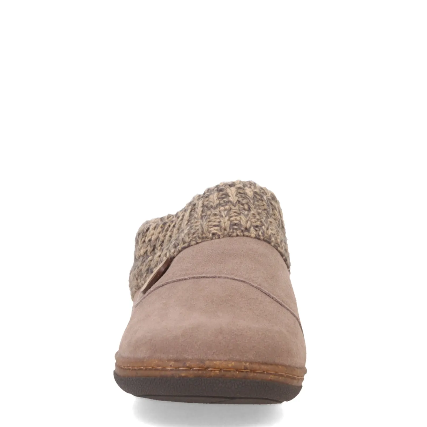 Women's , Knit Collar Slipper Clog|Clarks Discount