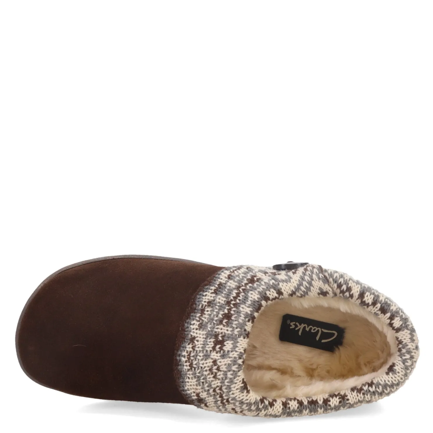 Women's , Knit Collar Slipper|Clarks Sale