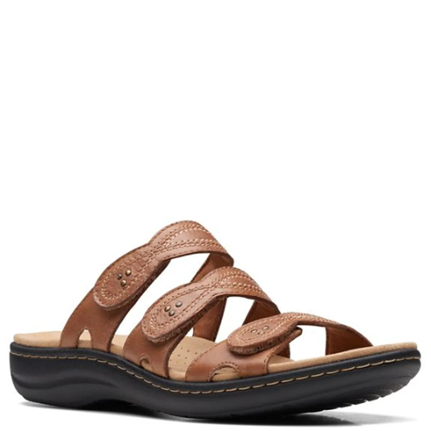 Footbed Sandals*Clarks Women's , Laurieann Ayla Sandal Tan