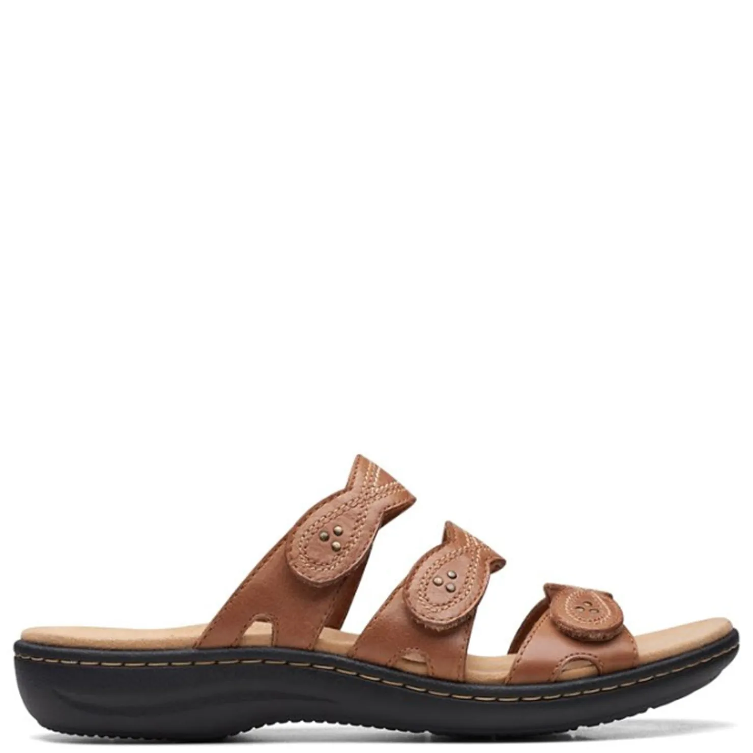 Footbed Sandals*Clarks Women's , Laurieann Ayla Sandal Tan