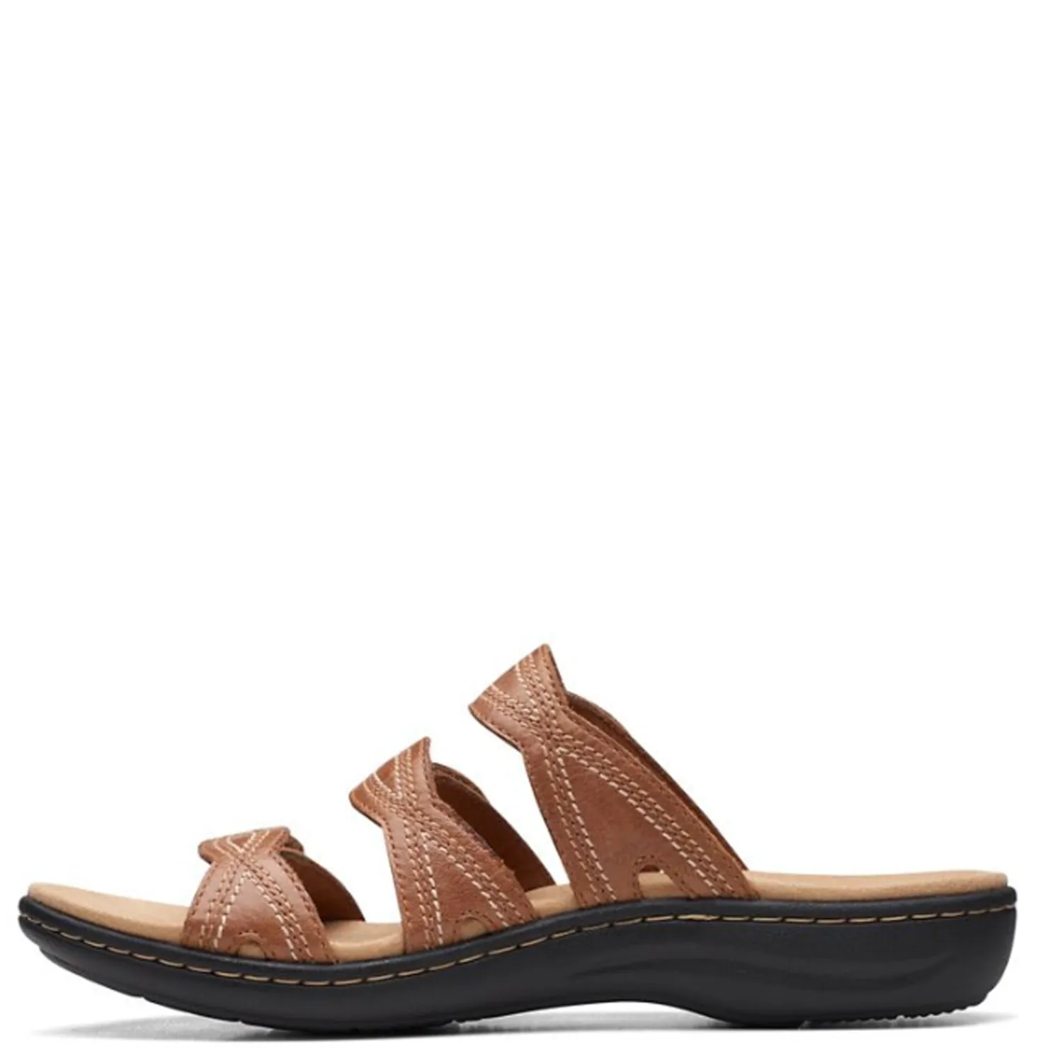 Footbed Sandals*Clarks Women's , Laurieann Ayla Sandal Tan