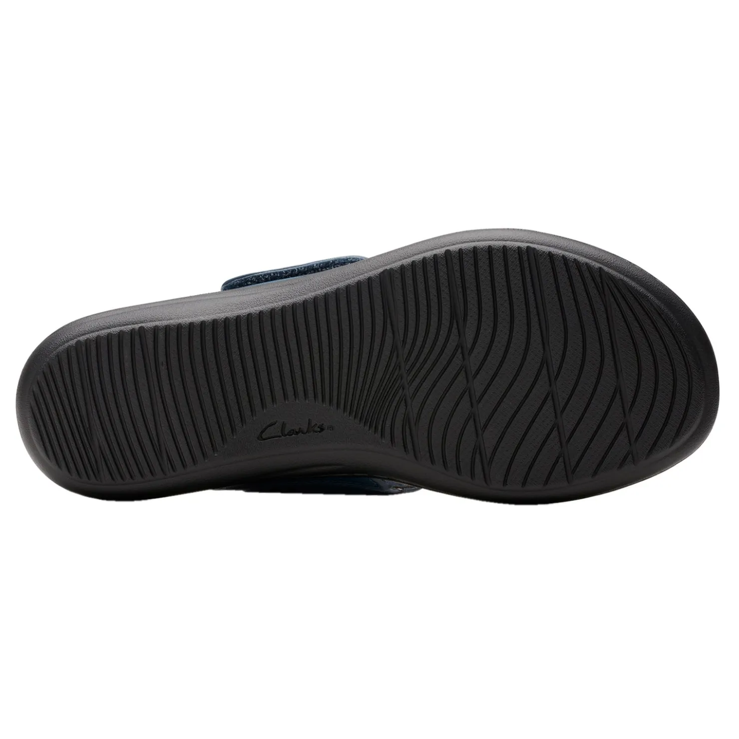 Flip Flops*Clarks Women's , Laurieann Arla Sandal Blue