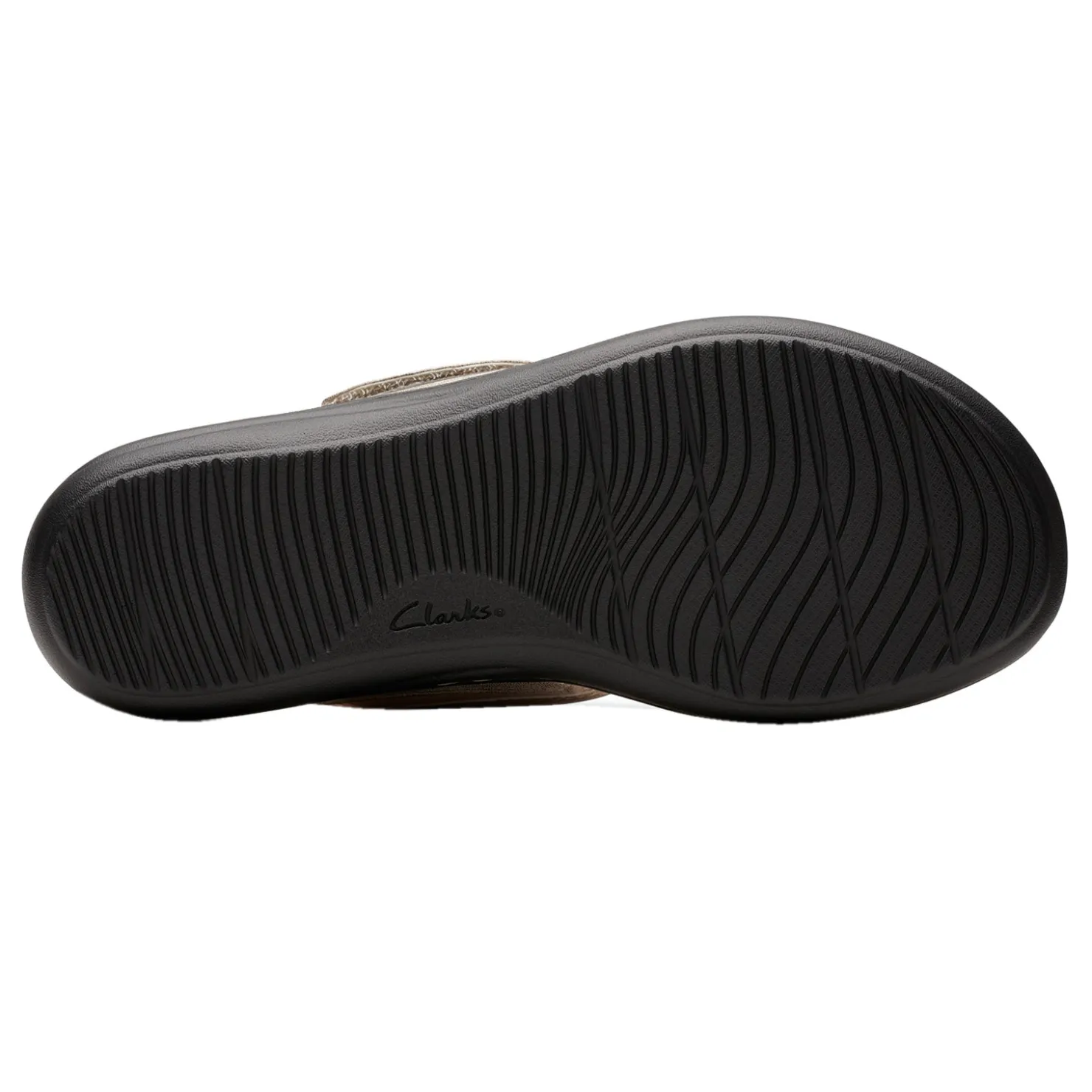 Flip Flops*Clarks Women's , Laurieann Arla Sandal Champagne