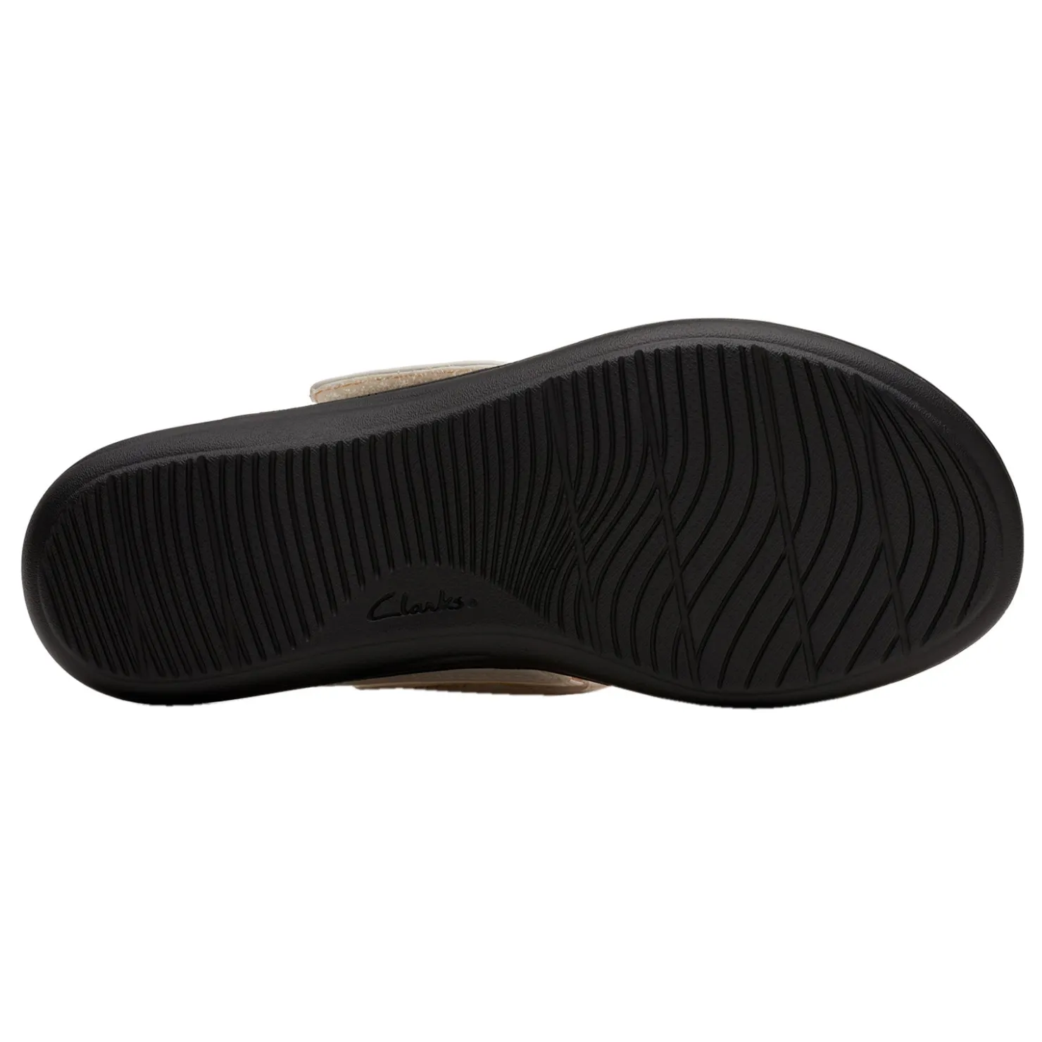Flip Flops*Clarks Women's , Laurieann Arla Sandal White Multi