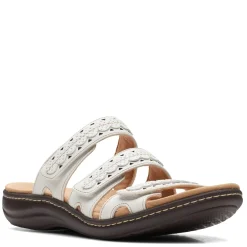 Footbed Sandals*Clarks Women's , Laurieann Cove Sandal White