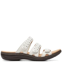 Footbed Sandals*Clarks Women's , Laurieann Cove Sandal White