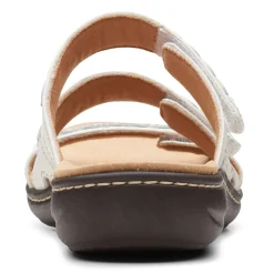 Footbed Sandals*Clarks Women's , Laurieann Cove Sandal White