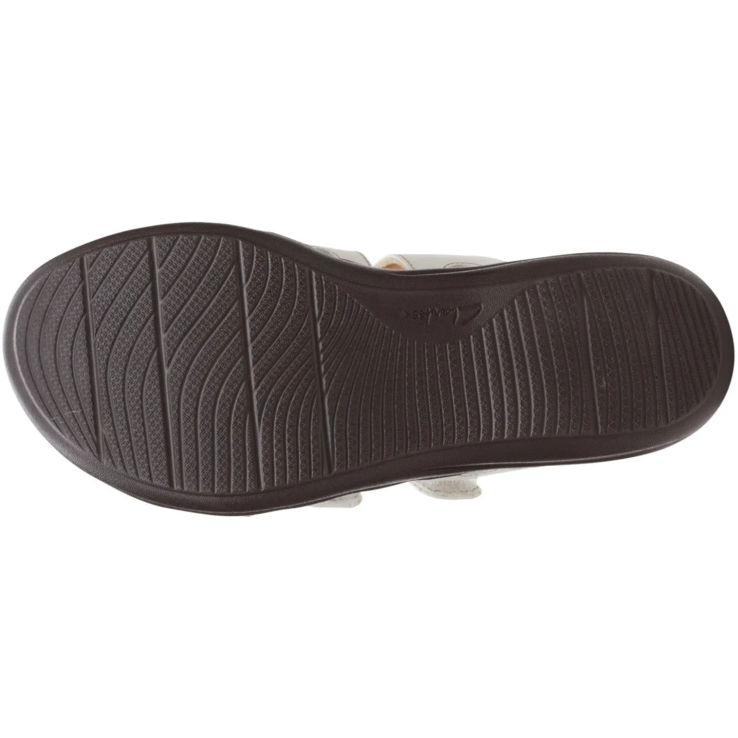 Footbed Sandals*Clarks Women's , Laurieann Cove Sandal White