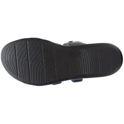 Footbed Sandals*Clarks Women's , Laurieann Cove Sandal Blue Gray