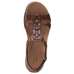 Footbed Sandals*Clarks Women's , Laurieann Kay Sandal Tan