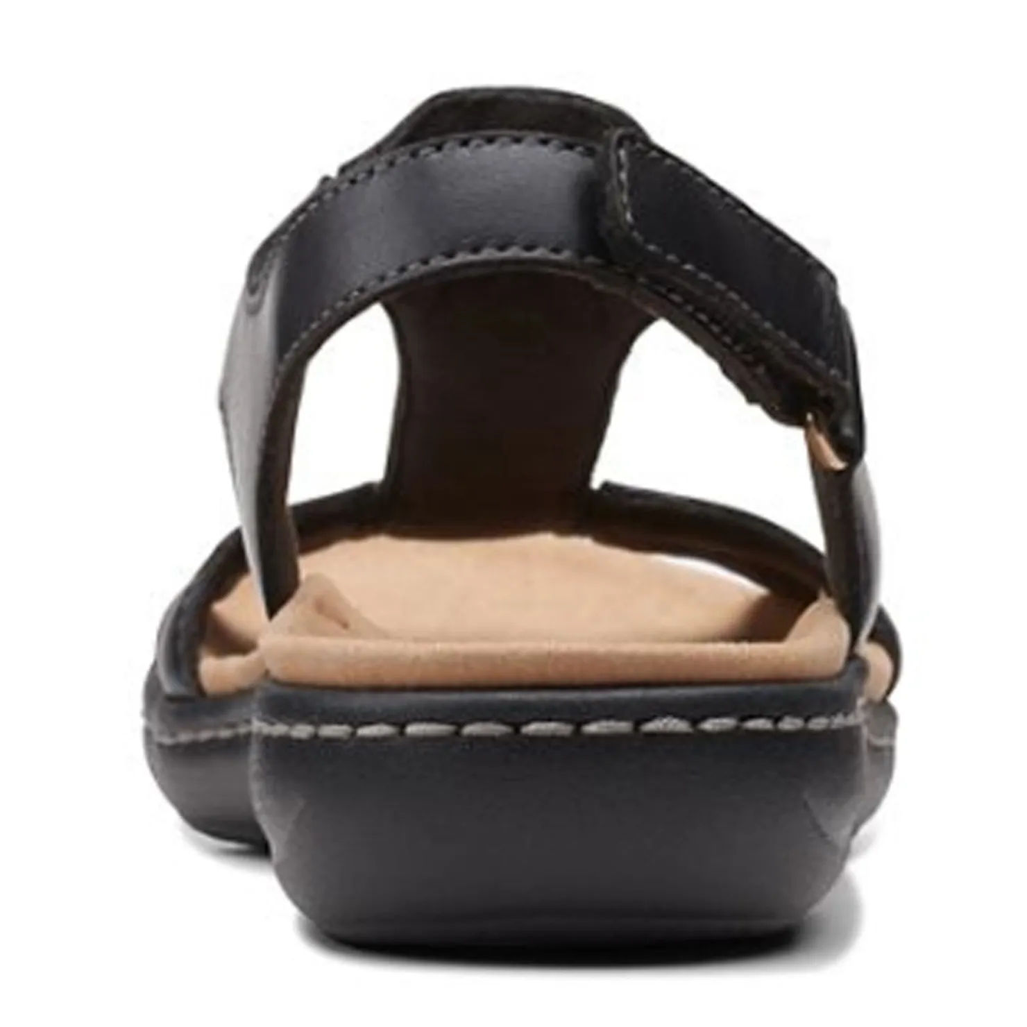 Footbed Sandals*Clarks Women's , Laurieann Kay Sandal Black