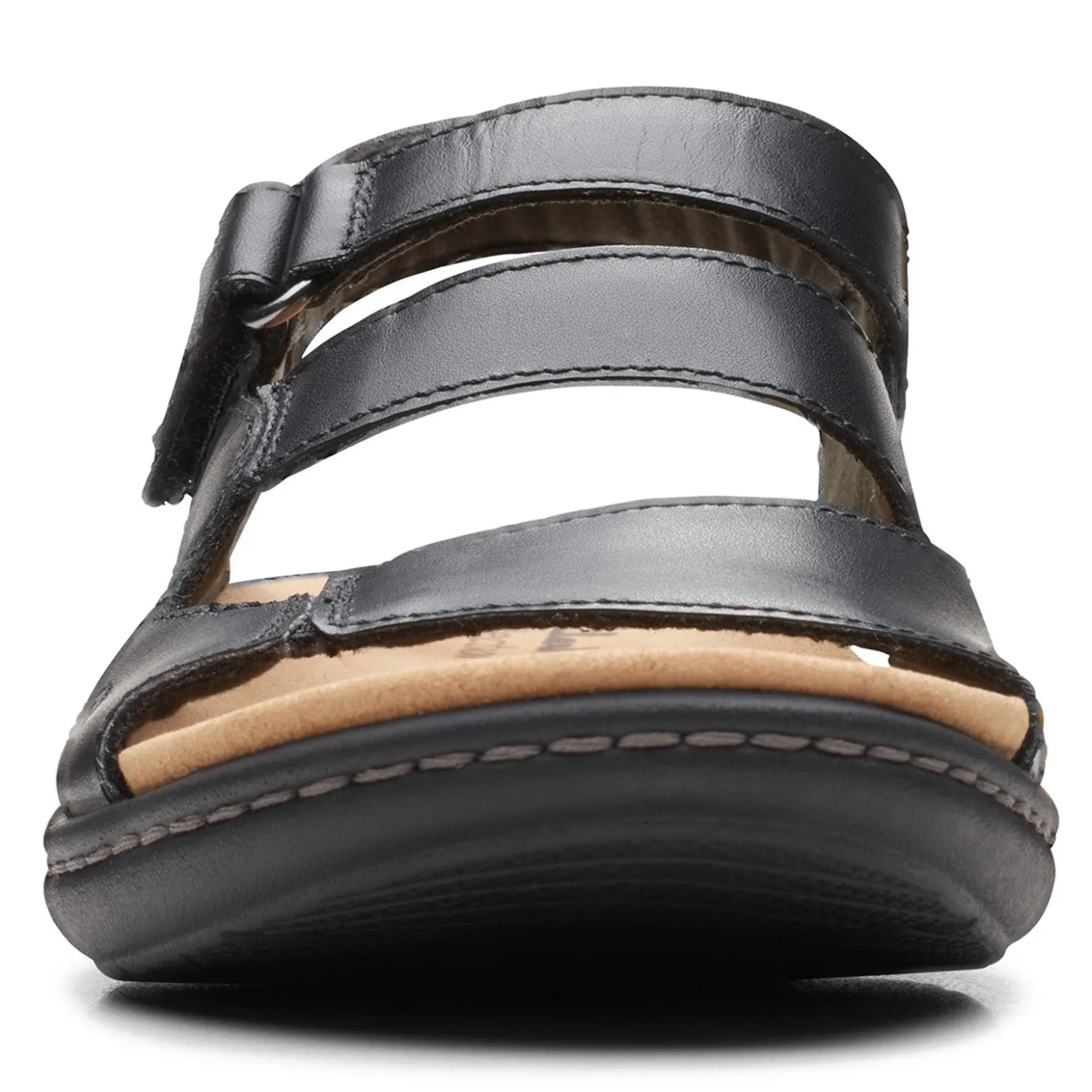 Footbed Sandals*Clarks Women's , Laurieann Style Sandal Black
