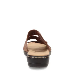 Footbed Sandals*Clarks Women's , Leisa Cacti Sandal Brown