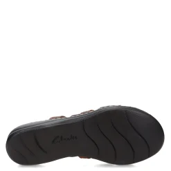 Footbed Sandals*Clarks Women's , Leisa Cacti Sandal Brown