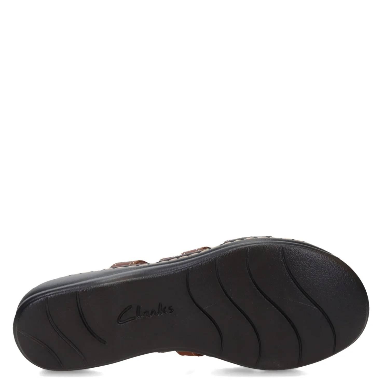 Footbed Sandals*Clarks Women's , Leisa Cacti Sandal Brown