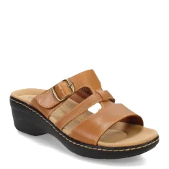 Heeled Sandals*Clarks Women's , Merliah Pearl Sandal Tan
