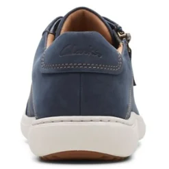 Fashion & Street*Clarks Women's , Nalle Lace Sneaker Navy Nubuck