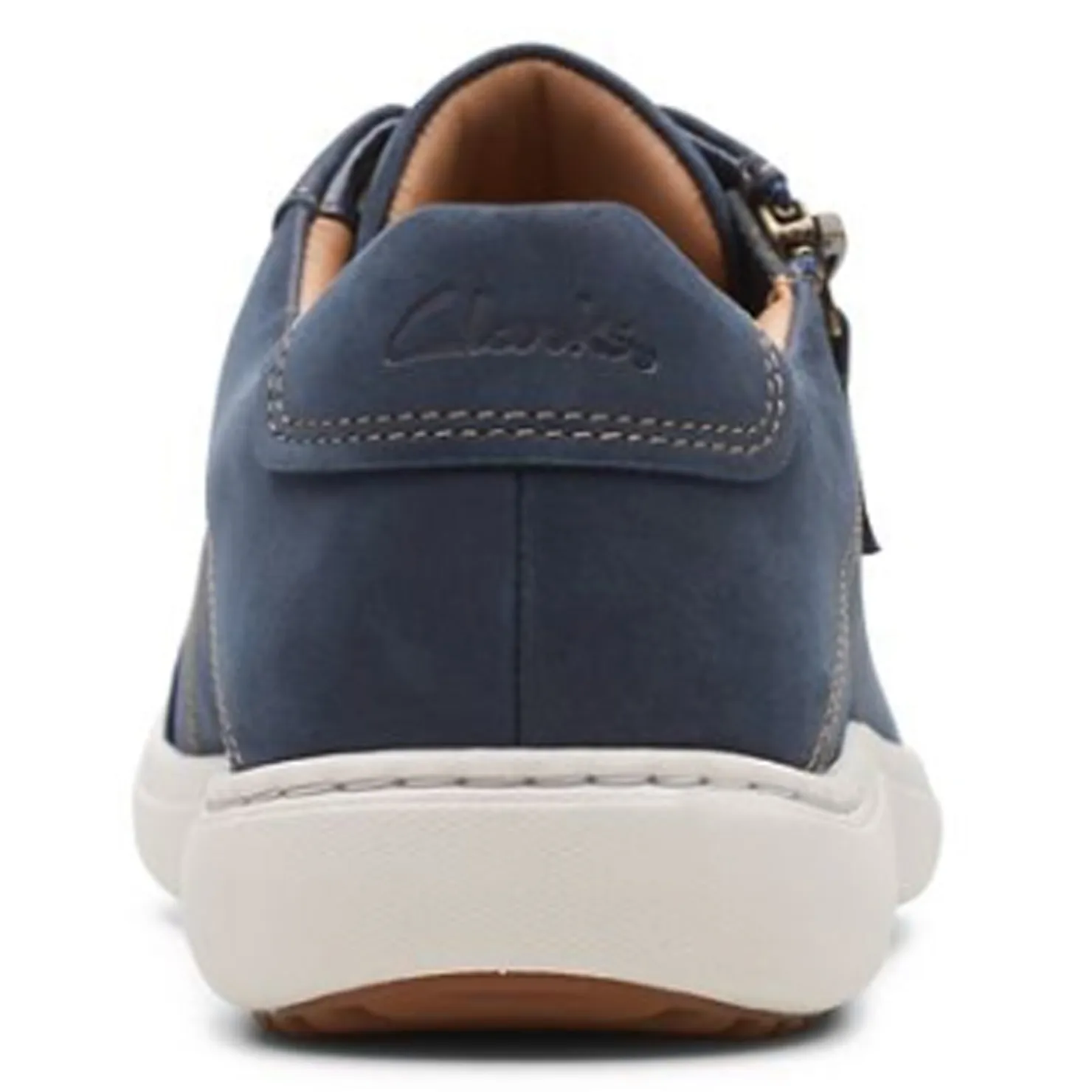 Fashion & Street*Clarks Women's , Nalle Lace Sneaker Navy Nubuck